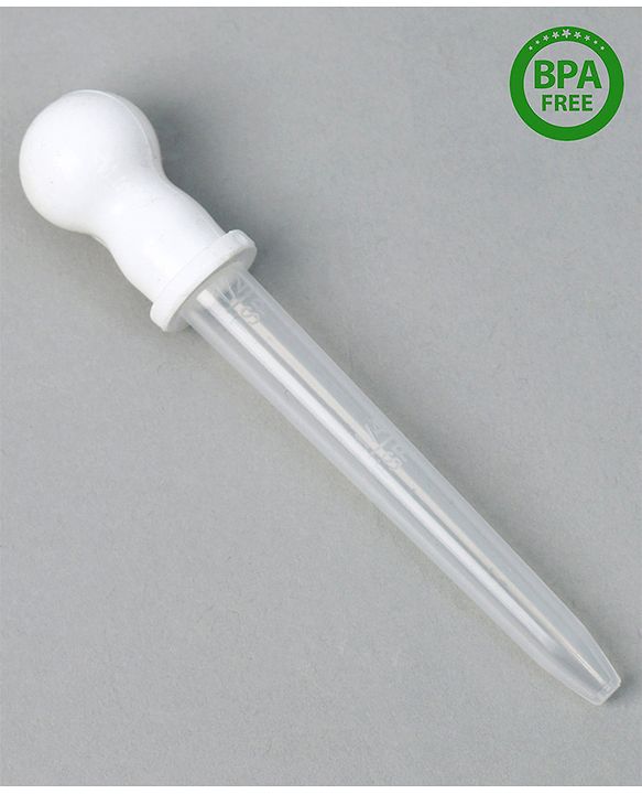 Babyhug Medicine Dropper - White