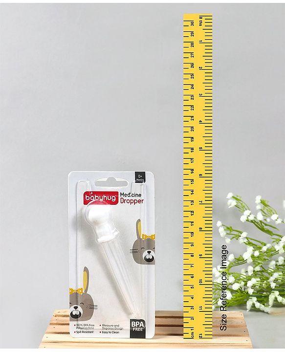 Babyhug Medicine Dropper - White