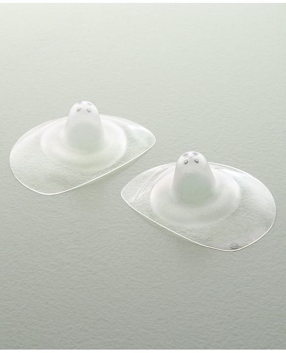 Babyhug Silicone Nipple Shield With Case Pack of 2 - Turquoise