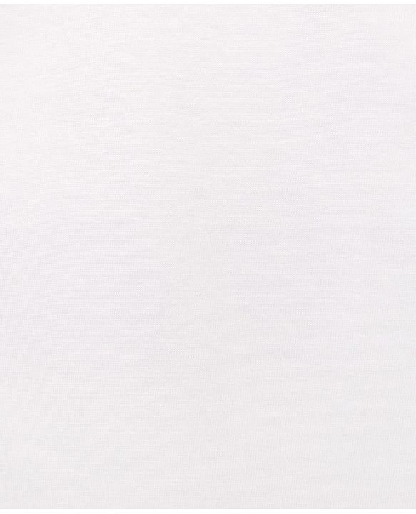 Babyhug Cotton Knit Half Sleeves Solid Color T-Shirt - White