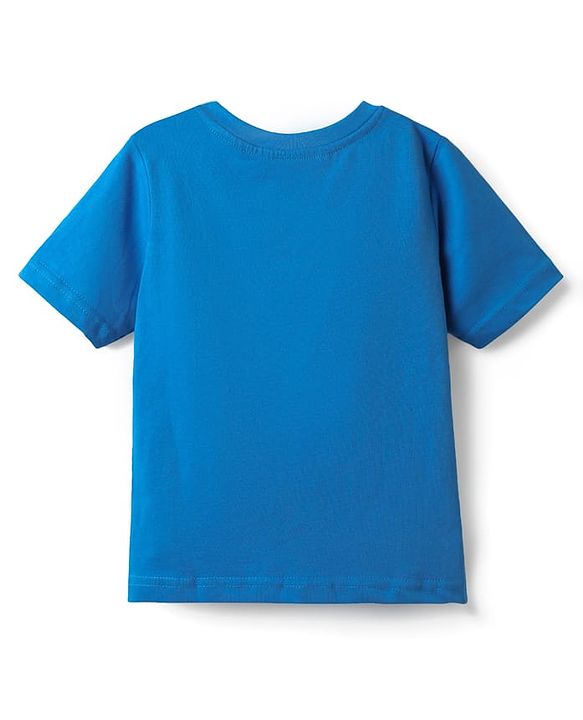 Babyhug Cotton Knit Half Sleeves T-Shirts with Sports Theme Print Pack of 7 - Multicolor