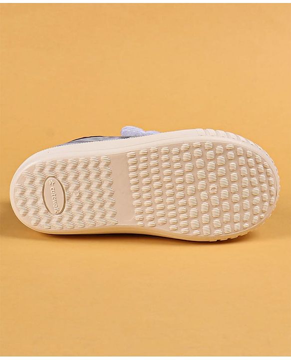 Cute Walk by Babyhug Slip On Casual Shoes with Marble Design & Glitter Detailing - Blue