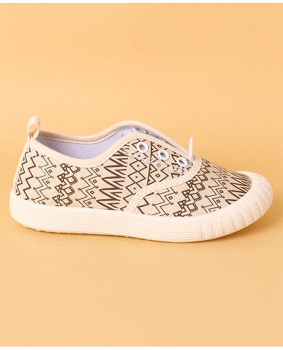 Cute Walk by Babyhug Slip On Casual Shoes  - Beige
