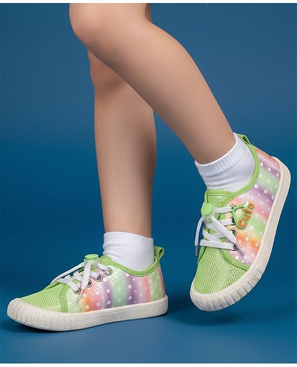 Cute Walk by Babyhug Socks Shoes with Star Applique - Light Pink