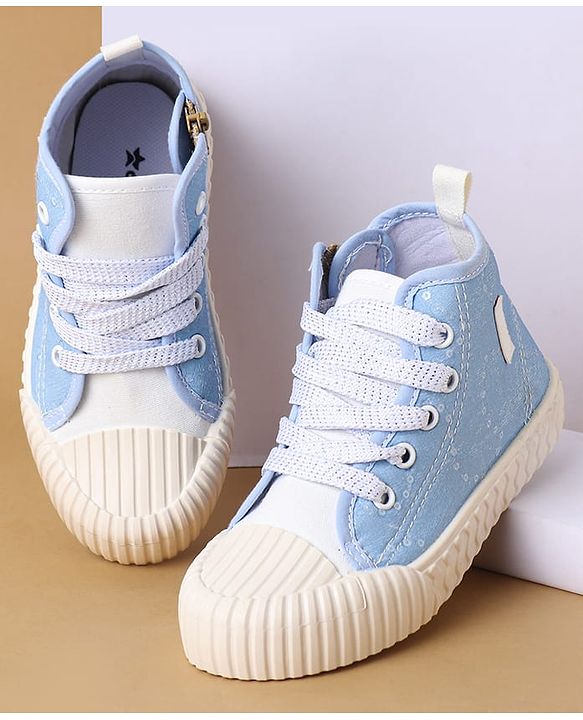 Cute Walk by Babyhug Lace Up Casual Shoes - Pink