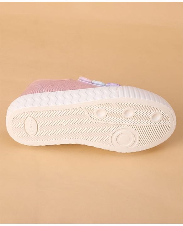Cute Walk by Babyhug Velcro Closure Casual Shoes - Fuchsia
