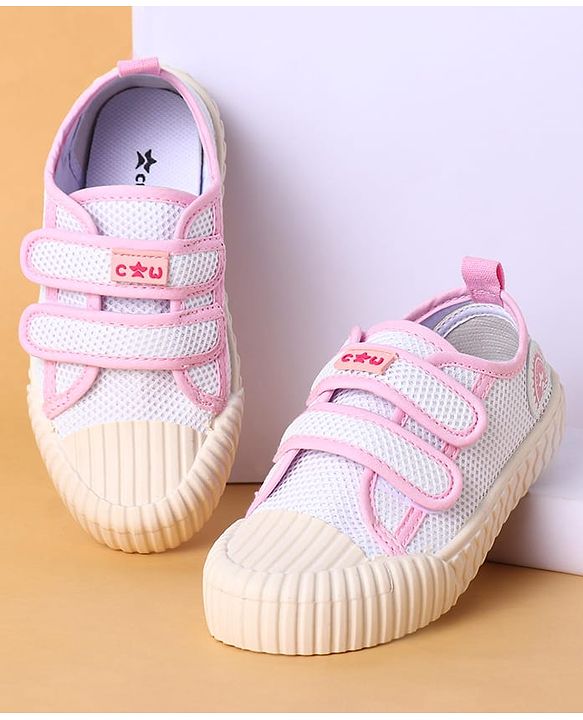 Cute Walk by Babyhug Velcro Closure Casual Shoes - Pink