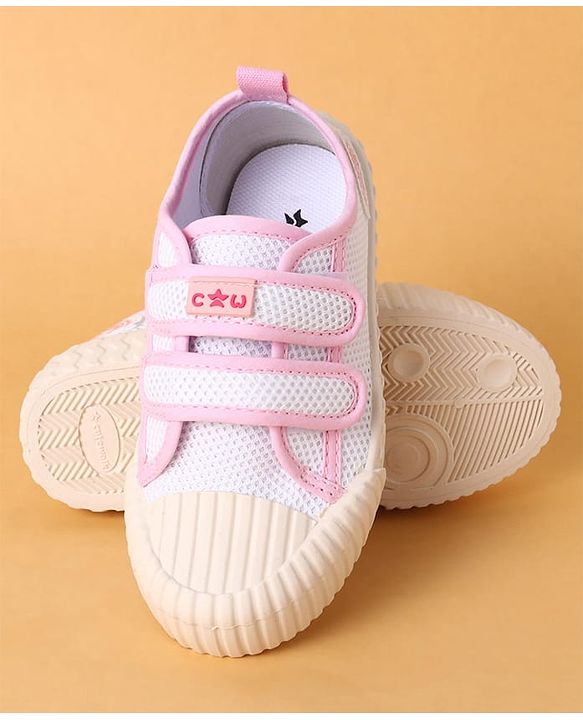 Cute Walk by Babyhug Velcro Closure Casual Shoes - Pink