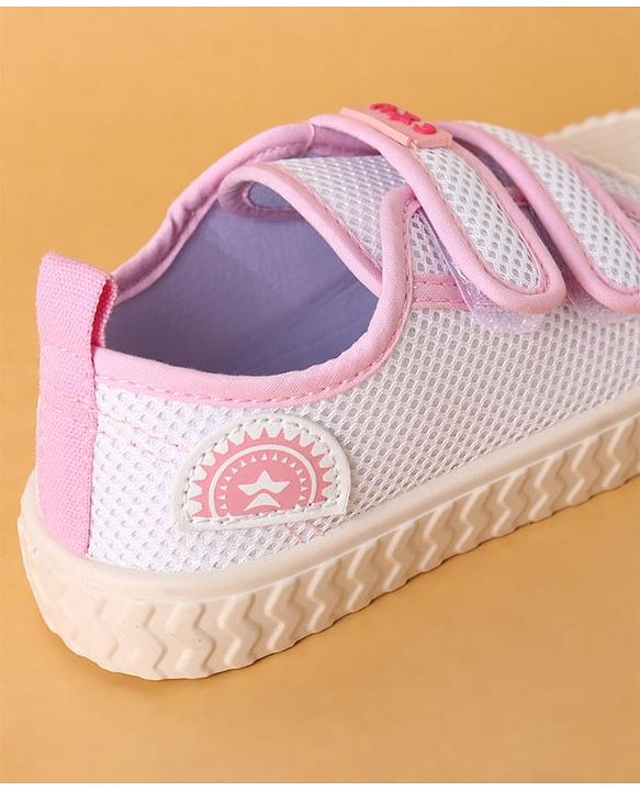 Cute Walk by Babyhug Velcro Closure Casual Shoes - Pink