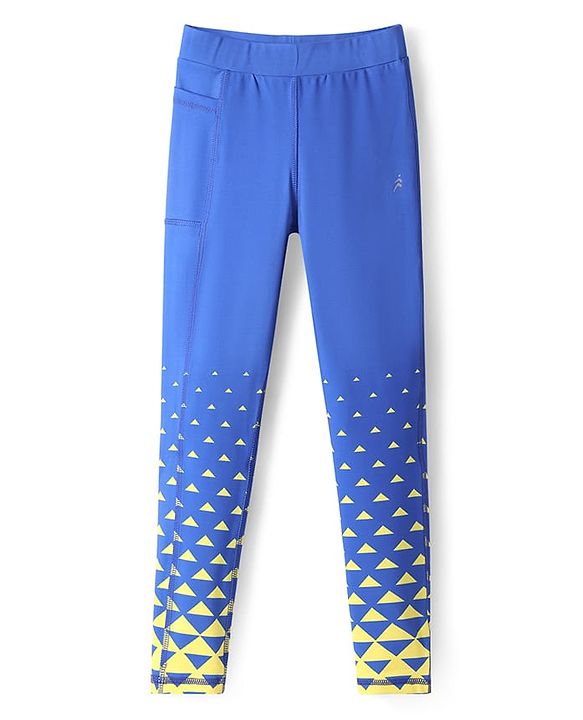 Pine Active Full Length Super Stretch Leggings - Blue