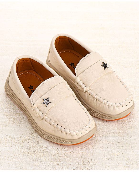 Cute Walk by Babyhug Slip On Loafers - Beige
