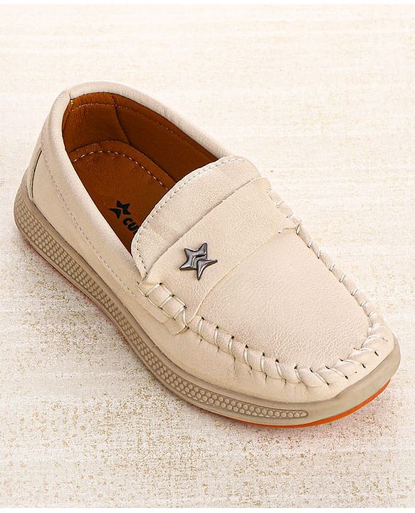 Cute Walk by Babyhug Slip On Loafers - Beige