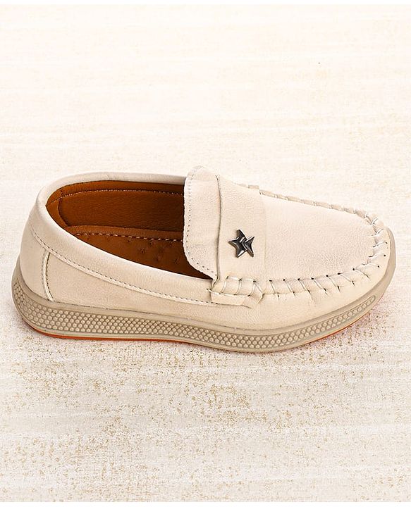 Cute Walk by Babyhug Slip On Loafers - Beige