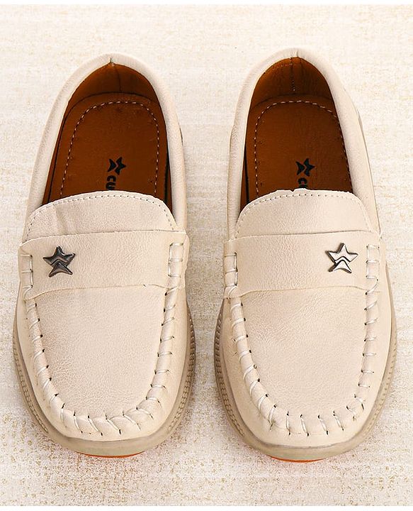 Cute Walk by Babyhug Slip On Loafers - Beige