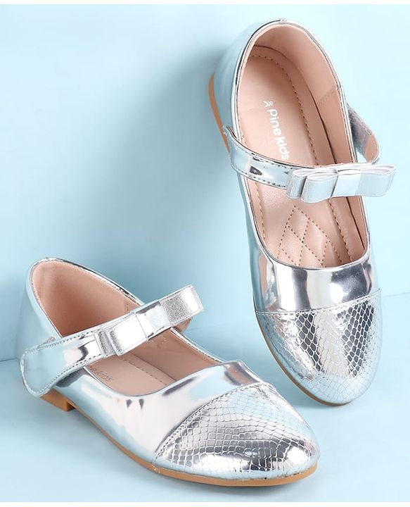 Pine Kids Ballerina with Velcro Closure - Golden