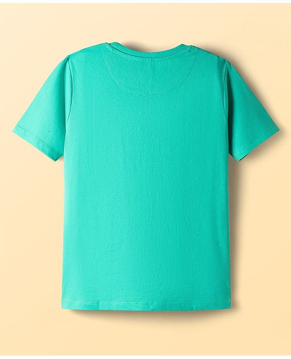 Pine Kids Marvel Single Jersey Knit Half Sleeve T-Shirt with Avengers Graphics Pack of 3 - Light Green Light Blue & White
