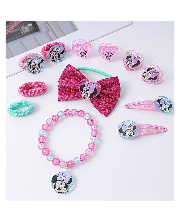 Babyhug Kids Free Size Hair Accessories Combo Set Free Size - Purple