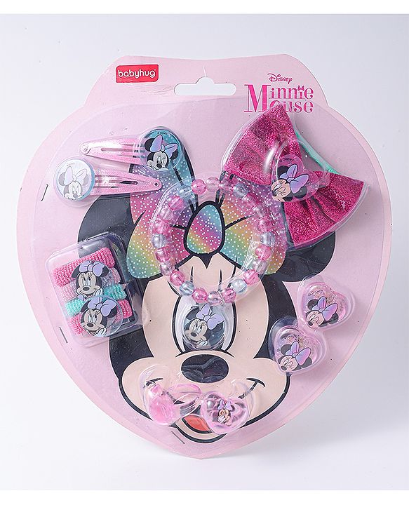 Babyhug Kids Free Size Hair Accessories Combo Set Free Size - Purple