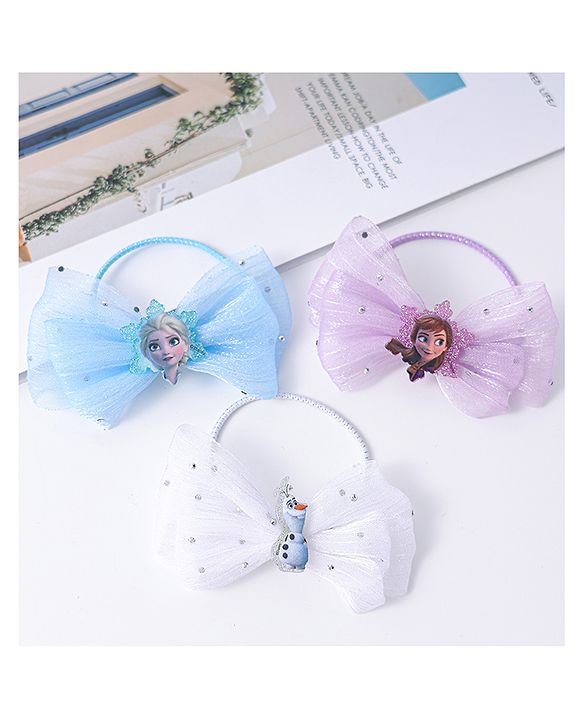 Pine Kids Free Size Hair Rubber Band Pack of 3 - Multicolor