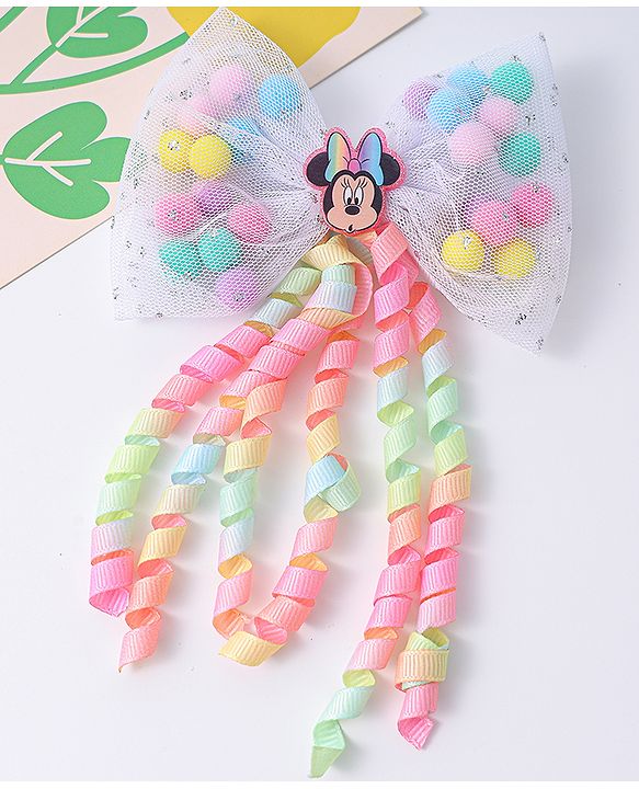 Babyhug Disney Free Size Bow & Butterfly Clip - Multicolor