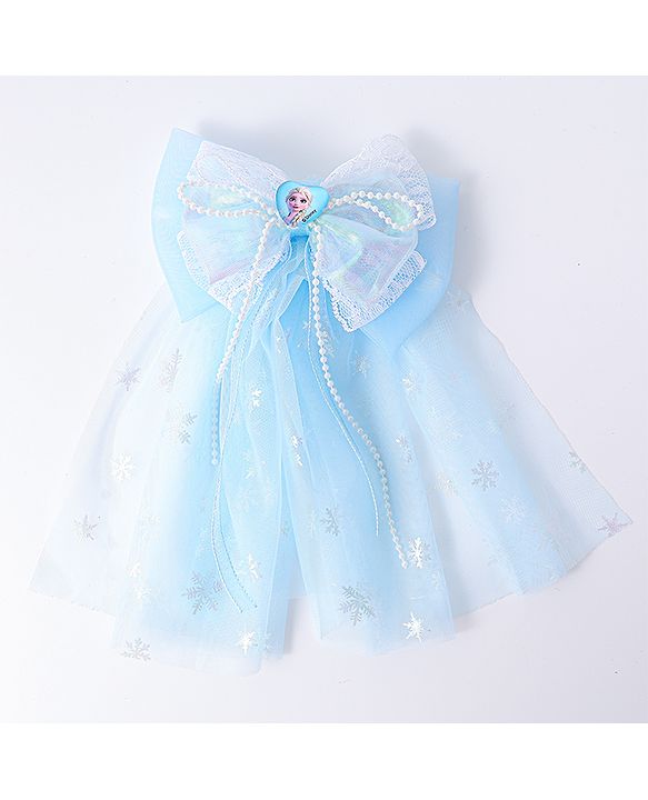 Babyhug Disney Free Size Bow & Butterfly Clip - Blue