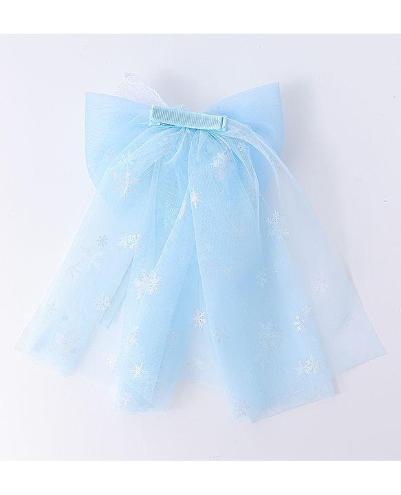 Babyhug Disney Free Size Bow & Butterfly Clip - Blue