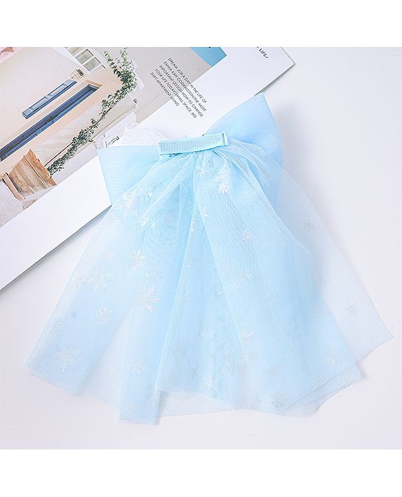 Babyhug Disney Free Size Bow & Butterfly Clip - Blue