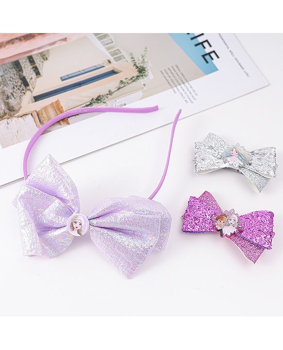 Babyhug Disney Free Size Hair Accessories Combo Set - Multicolor