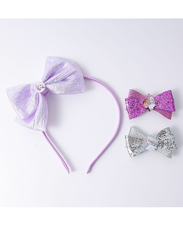 Babyhug Disney Free Size Hair Accessories Combo Set - Multicolor