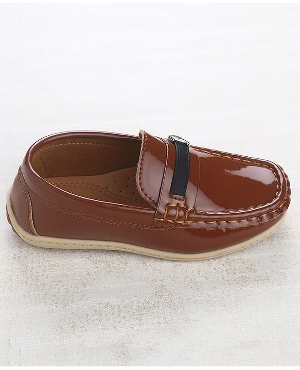 Cute Walk by Babyhug Slip On Loafers - Brown
