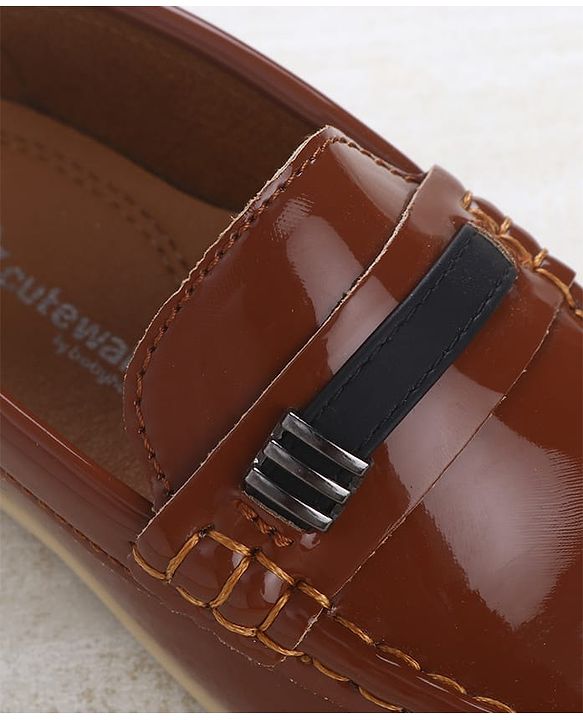 Cute Walk by Babyhug Slip On Loafers - Brown
