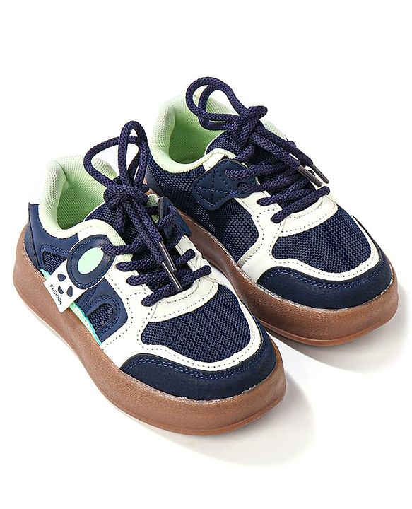 Cute Walk by Babyhug Sports Shoes With Lace Ups Closure - Brown
