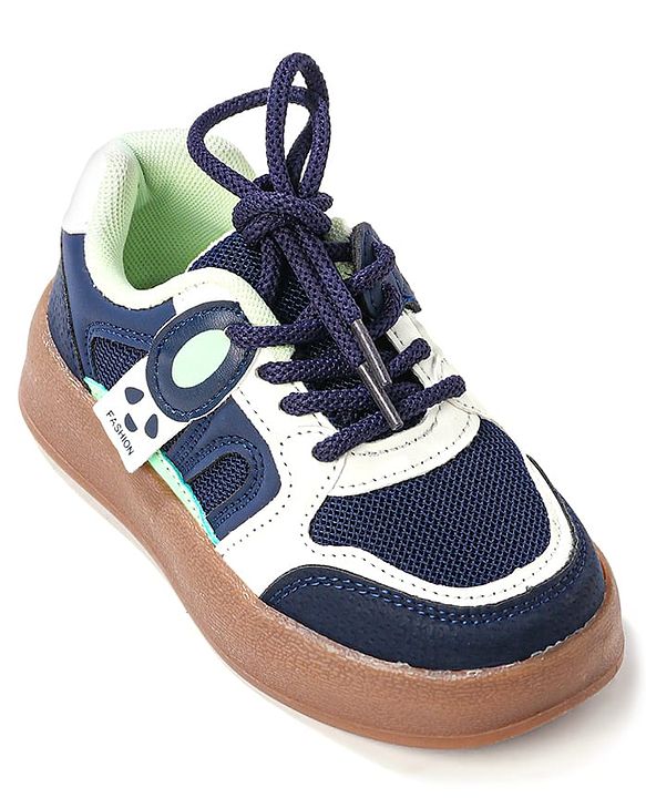 Cute Walk by Babyhug Sports Shoes With Lace Ups Closure - Brown