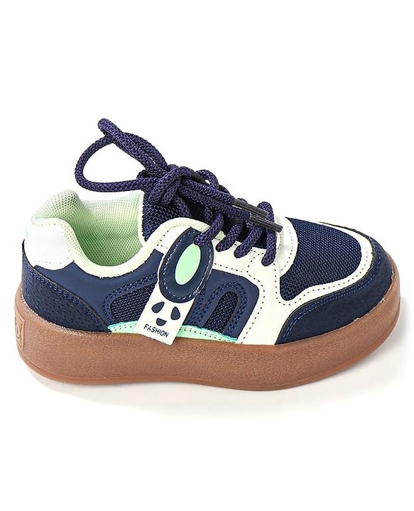 Cute Walk by Babyhug Sports Shoes With Lace Ups Closure - Brown