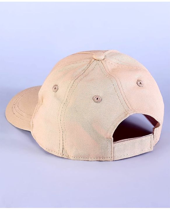 Pine Kids Marvel Summer Caps Caps with Avenger Graphics & Badge Detailing Beige - Diameter 28 cm