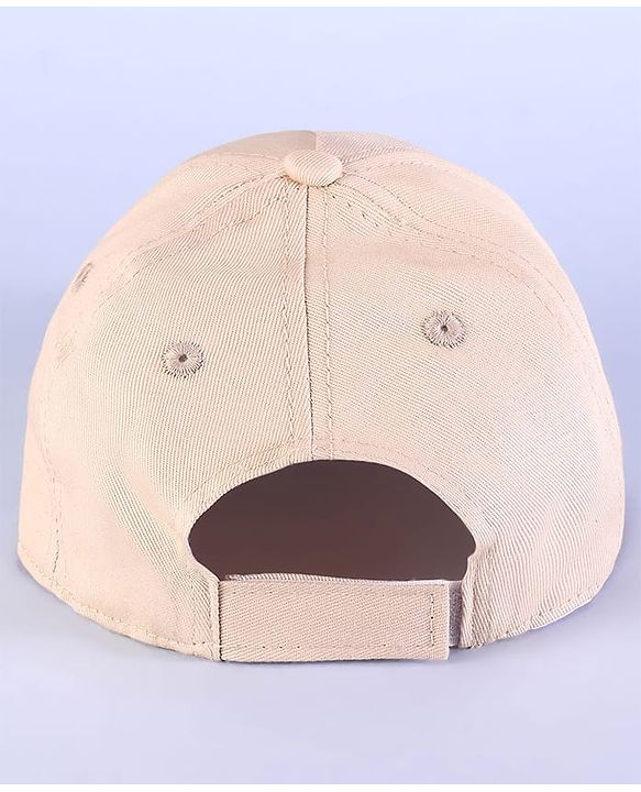 Pine Kids Marvel Summer Caps Caps with Avenger Graphics & Badge Detailing Beige - Diameter 28 cm