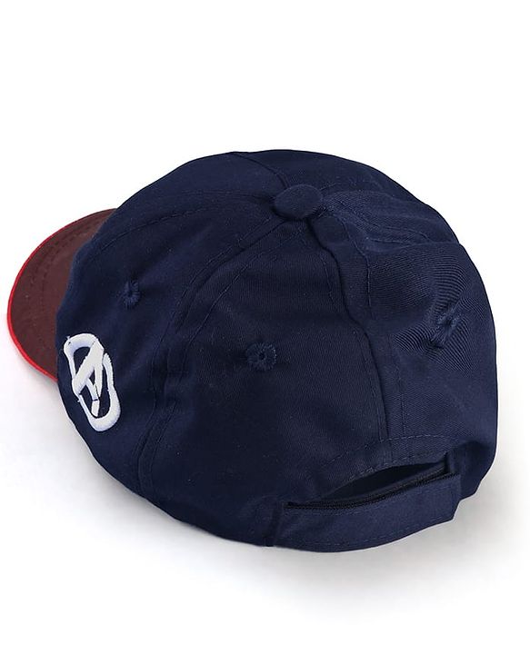 Pine Kids Marvel Cotton Woven Summer Cap With Avengers Graphics Navy Blue - Diameter 15 cm