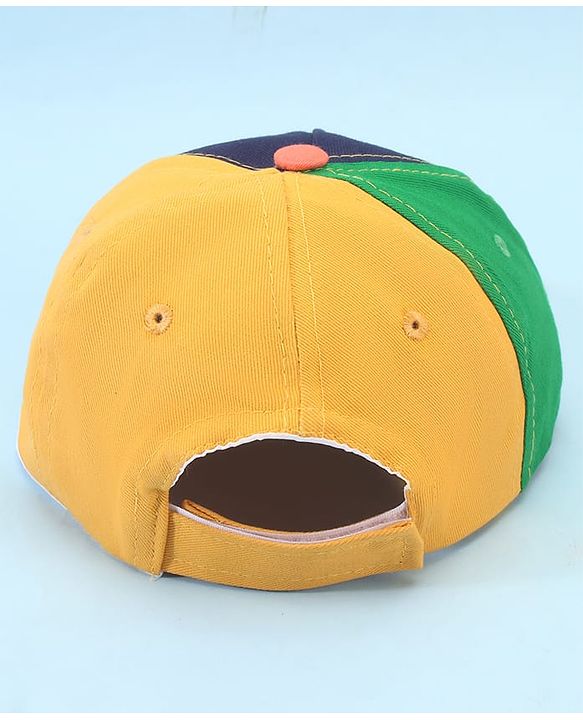 Pine Kids Marvel Cotton Woven Summer Cap with Avengers Graphic Multicolor - Diameter 49 cm