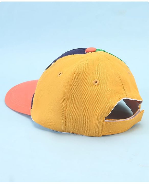 Pine Kids Marvel Cotton Woven Summer Cap with Avengers Graphic Multicolor - Diameter 49 cm