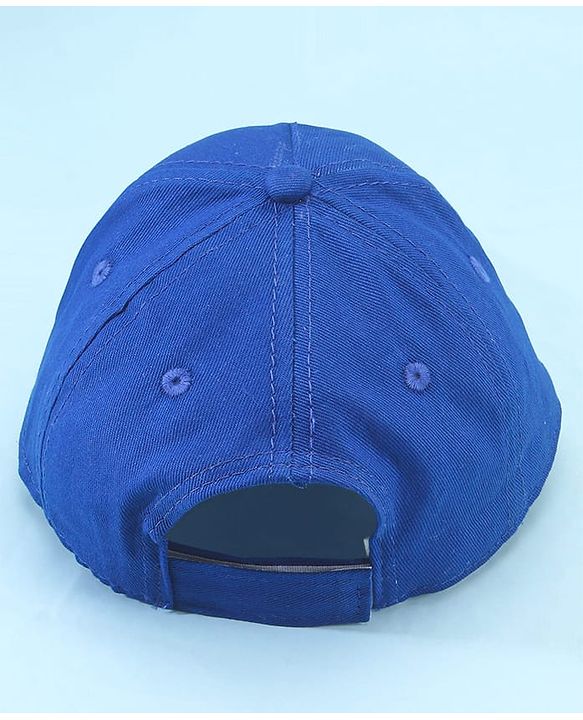 Pine Kids Disney 100% Cotton Woven Summer Cap With Minnie Mouse Family Graphics Blue - Diameter 50 cm