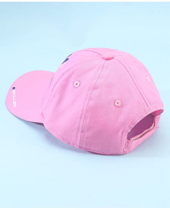 Pine Kids Disney 100% Cotton Woven Summer Cap With Minnie Mouse Family Graphics Blue - Diameter 51 cm