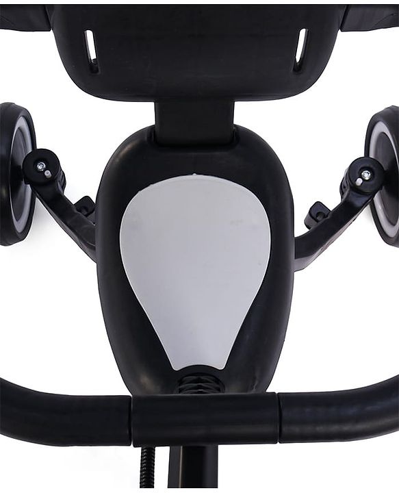 Babyhug Most Advanced 5 in 1 Baby Cycle Mini Marvel Tricycle with Adjustable Parent Handle - Black