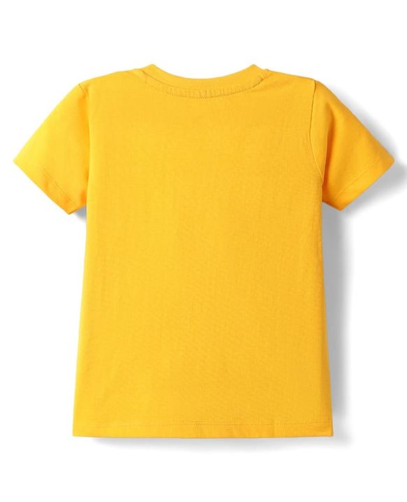 Babyhug Cotton Knit Half Sleeves T-Shirts with Stripes & Sports Theme Print Pack of 5 - Multicolor
