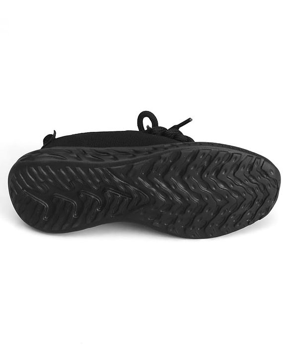 Pine Kids Lace Up School Shoes - Black