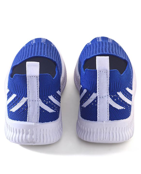 Pine Kids Slip On Knitted Sneakers - Blue