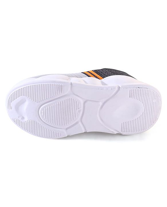 Pine Kids Slip On Knitted Sneakers - Grey & Black