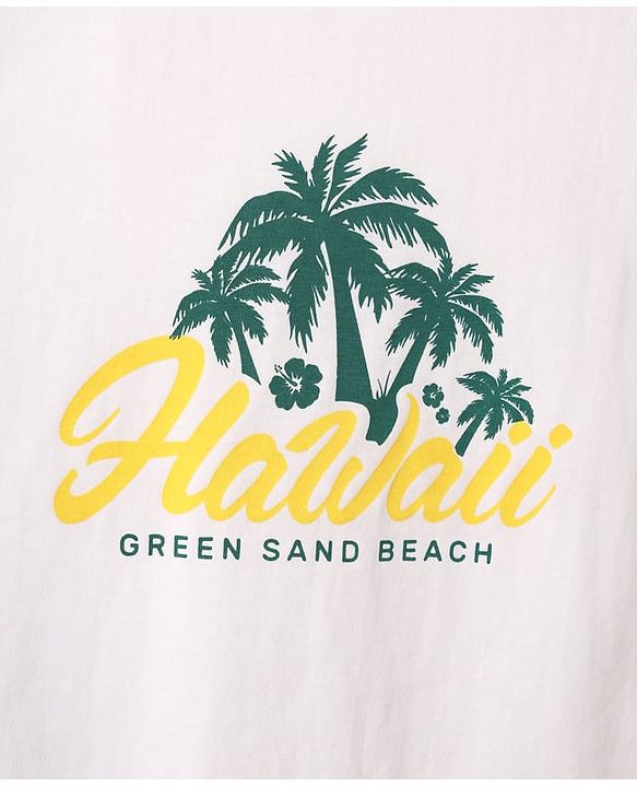 Pine Kids Cotton Woven Half Sleeves Checks Shirt With Sleeveless Beach Theme Printed T-Shirt - White & Teal Blue
