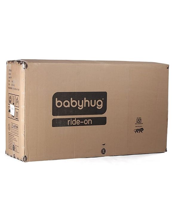 Babyhug CBR Rechargeable EV Battery Operated Ride On Bike with Music & LED Lights - Yellow