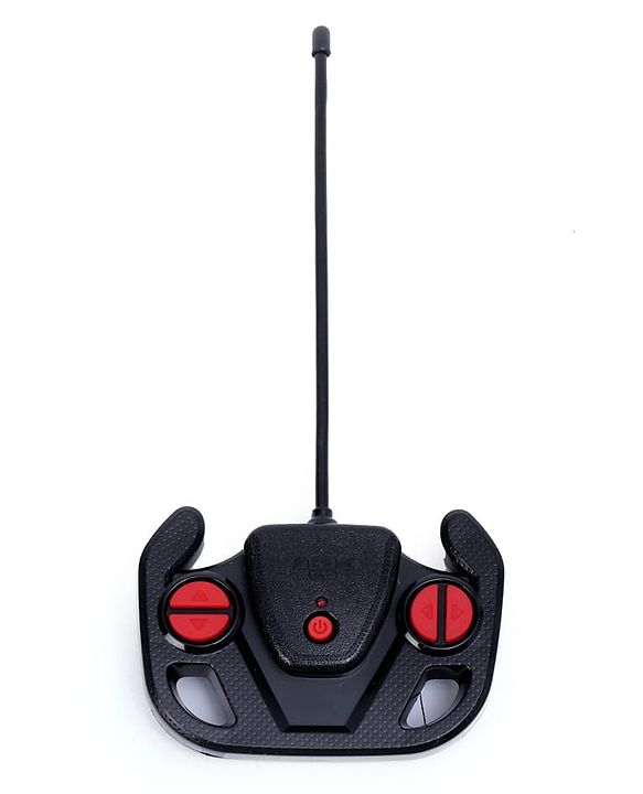 Babyhug  1:24 C-Type Rechargeable Remote Control Racing Car - Black| Gifting Option| Toy for 4+ years Boys & Girls| BIS Certified| 50ft Remote Range