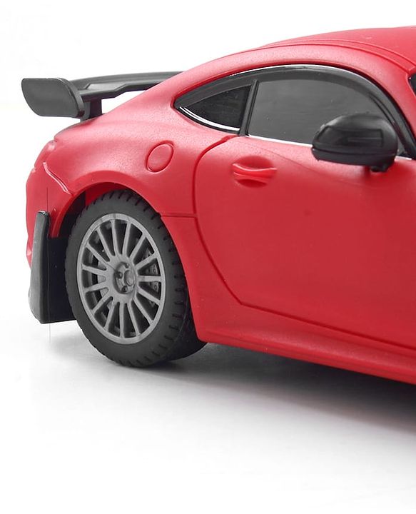 Babyhug  1:24 C-Type Rechargeable Remote Control Racing Car - Black| Gifting Option| Toy for 4+ years Boys & Girls| BIS Certified| 50ft Remote Range